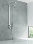 NEW TRENDY New Modus zuhanykabin fal walk-in 100 cm króm fényes/átlátszó üveg EXK-5494 (EXK5494)