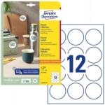 Avery Zweckform Univerzális kerek címkék 60 mm, Avery A4, 10 lap