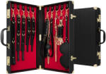 Bedroom Fantasies - Set BDSM 11 piese - accesorii piele - negru
