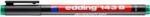 edding Alkoholos marker 1-3mm, 143B OHP Edding zöld (35964)