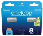 Panasonic Panasonic Eneloop BK-4MCDE/8BE AAA 800mAh mikro ceruza akku 8db/csomag (BK4MCDE-8BE) - tonerpiac