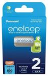 Panasonic Panasonic Eneloop BK-4MCDE/2BE AAA 800mAh mikro ceruza akku 2db/csomag (BK4MCDE-2BE)