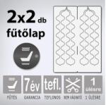 KIYO AWHL teflonszálas beépíthető ülésfűtés két fűtési fokozatú kapcsolóval, 1 üléshez (KY-AWHL-TEFL-STD01-S1)