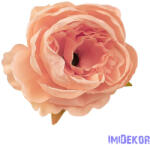  Peónia selyemvirág fej D5.5cm - Pezsgő