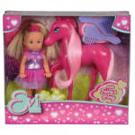 Hubners Jucarii copii, Papusa Simba Evi Love Fairy cu ponei si accesorii, fetite 3 ani+ Papusa