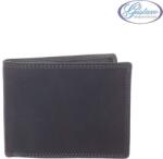  Férfi bőr pénztárca - fekete