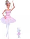 Hubners Papusa balerina, Steffi Love, cu figurina, 29cm Papusa