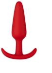 Mokko Toys Dop Anal Thiago Buttplug Medium, Silicon, Rosu, 10 cm, Mokko Toys, Good Vibes