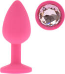 Guilty Toys Dop Anal Silicone Buttplug, Small, Roz/Clear, Guilty Toys