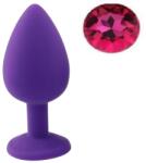 Guilty Toys Dop Anal Silicone Buttplug, Medium, Mov/Roz, Guilty Toys