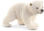 Schleich Figurina pui de urs polar mergand, Schleich 14708 (14708S) Figurina