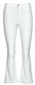 Noisy May Ruhák NMSALLIE HW KICK FLARED JEANS VI163BW S* Fehér US 29 / 30