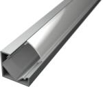 LED Solution Profil de colt pentru benzi LED R2 Profil + Difuzor lapte cu clips 2m