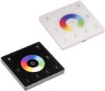 T-LED Controler de perete fără fir DimLED SLIM universal cu 4 canale Negru