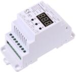 T-LED Decodor DMX pe sina DIN pentru benzi LED, 4 canale
