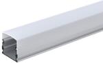 LED Solution Profil de perete pentru benzi LED N6 Profil fără difuzor 1m