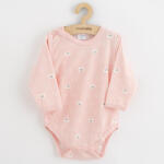 NEW BABY Baba body teljes hosszában patentos New Baby Classic II maci fehér - babacokmok