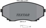 TEXTAR set placute frana, frana disc TEXTAR 2351501 (2351501)