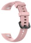GIGAPACK GP-86863 Honor Band 4 rózsaszín szilikon óraszíj (GP-86863)