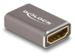 Delock HDMI adapter anya - anya 8K 60 Hz szürke fém (60078) (60078) - aqua