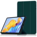 Gigapack Honor Pad 8 tok álló, bőr hatású (flip, oldalra nyíló, trifold asztali tartó funkció) sötétzöld (GP-143466)