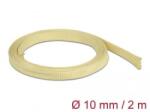 Delock Aramid szálakból fonott kábelharisnya 2m x 10mm sárga (20799) (20799)