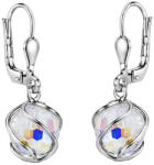 Silvego Csillogó lógó fülbevalók Swarovski® Crystak SILVEGOB31644