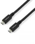 StarTech USB Type-C - USB Type-C adat- és töltőkábel 1.8m fekete (USB315C5C6)
