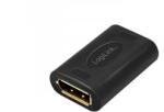 LogiLink DisplayPort adapter DP/F UHD 8K/60 Hz fekete (CV0145)