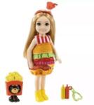 Mattel Barbie: Chelsea hamburger jelmezben kiegészítővel (GHV69/887961909715)