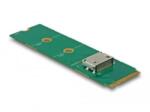 Delock M. 2 M kulcs 1 x OCuLink SFF-8612 átalakítóhoz (64040) (64040)
