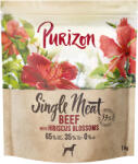 Purizon 4x1kg Purizon Single Meat marha & hibiszkuszvirág száraz kutyatáp