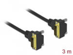 Delock DVI kábel 18+1 apa - 18+1 apa 3m (85907)