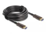 Delock Aktív optikai HDMI kábel fém borítással 8K 60 Hz 20 m (86030) (86030)
