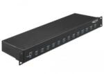 Delock 19' ipari HUB 13 x USB 3.1 Gen 1 A-típusú csatlakozóval (64039)
