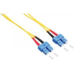 LogiLink Fiber duplex patch kábel OS2 9/125 LC-SC 3m sárga (FP0SC03)