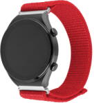 Fixed Curea pentru Huawei Watch GT 2 (46mm)/GT 2 Pro/GT 3 Pro (46mm)/Ultimate, Xiaomi Watch S1 - Fixed Nylon Sporty Strap - Red (KF2341709)