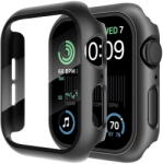 Techsuit Husa pentru Apple Watch 4 / 5 / 6 / SE (44mm) + Folie - Techsuit Defense360 Pro - Black (KF2336453)