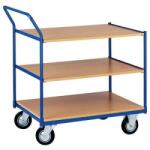  Carucior cu rafturi, cu maner, pana la 200 kg, 3 rafturi M999694