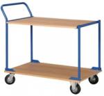  Carucior cu rafturi, cu maner, pana la 100 kg, 2 rafturi M337016