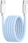 Techsuit Cablu de date Type-C pentru Apple, Android, PD60W, Super Fast Charging, 1m - Techsuit (PCB114D) - Blue (KF2342056) - pcone