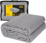 4FIZJO Súlyozott takaró, Anti-stressz súly paplan, 8kg, 200x150xcm - Szürke (P-5907739319791)