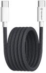Techsuit Cablu de date Type-C pentru Apple, Android, Super Fast Charging PD60W, 1m - Techsuit (PCB114D) - Black (KF2342060) - pcone