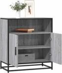 vidaXL komód Szürke Sonoma 68x35x76 cm Gépi úton előállított fa (849002)