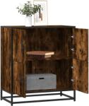 vidaXL komód füstölt tölgy 68x35x76 cm Gépelt fa (848991)
