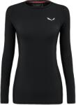 Salewa Cristallo Warm Amr W L/S Tee. női póló S / piros/fehér