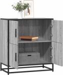 vidaXL komód Szürke Sonoma 68x35x76 cm Gépi úton előállított fa (848992)