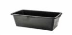 GimiHome Lada mortar 45 L, neagra, cauciuc gumat rezistent (54144) - esell - 46,35 RON