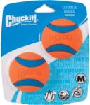Chuckit! Ultra Ball - Az Elnyűhetetlen gumilabda kutyáknak (M; 2 db / szett; 6 cm)