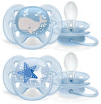 Philips Ultra Soft játszócumi 6-18 hónapos kortól /fiú - 2 db